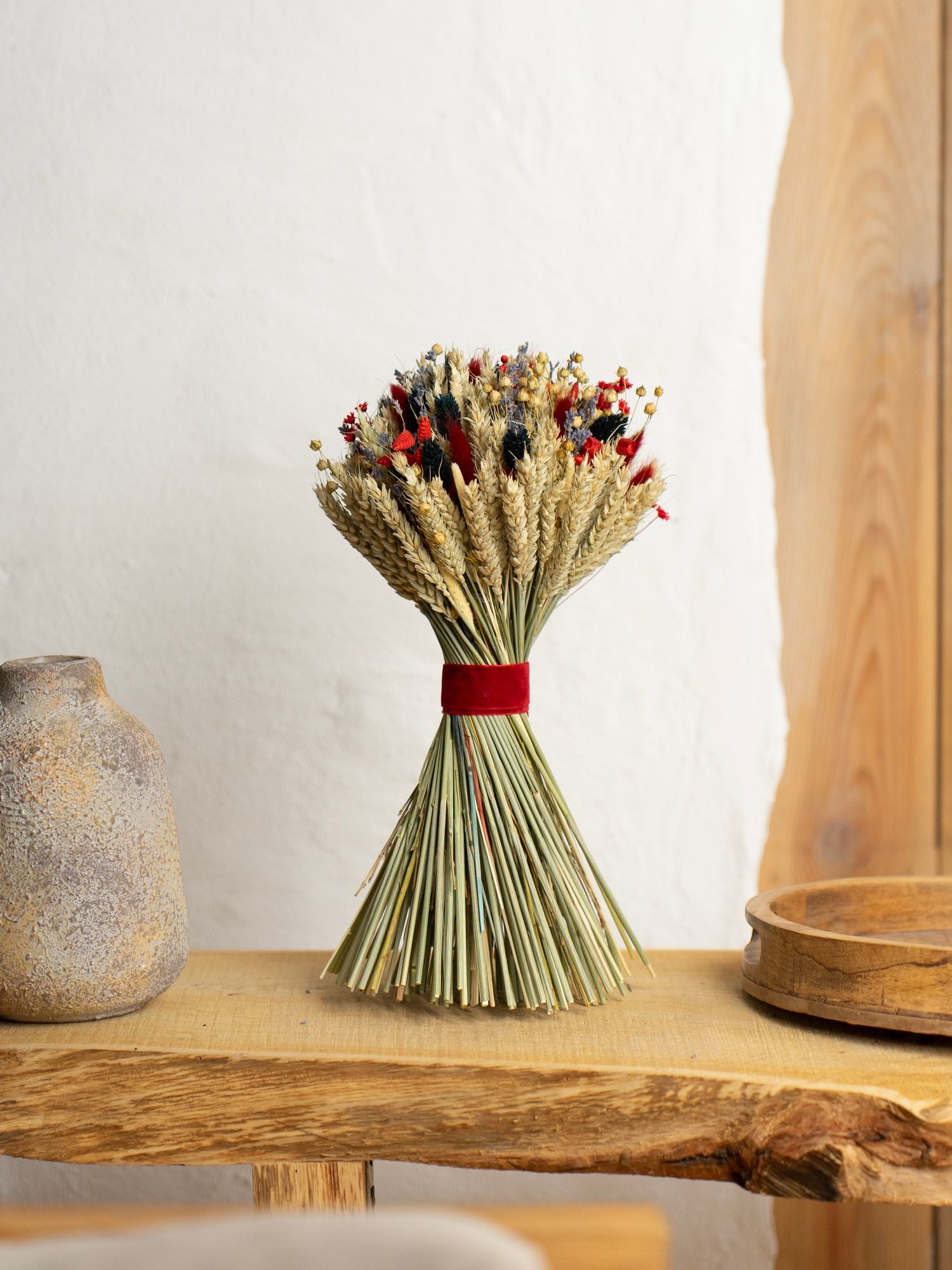 Колоритний сніп з червоною гліксією