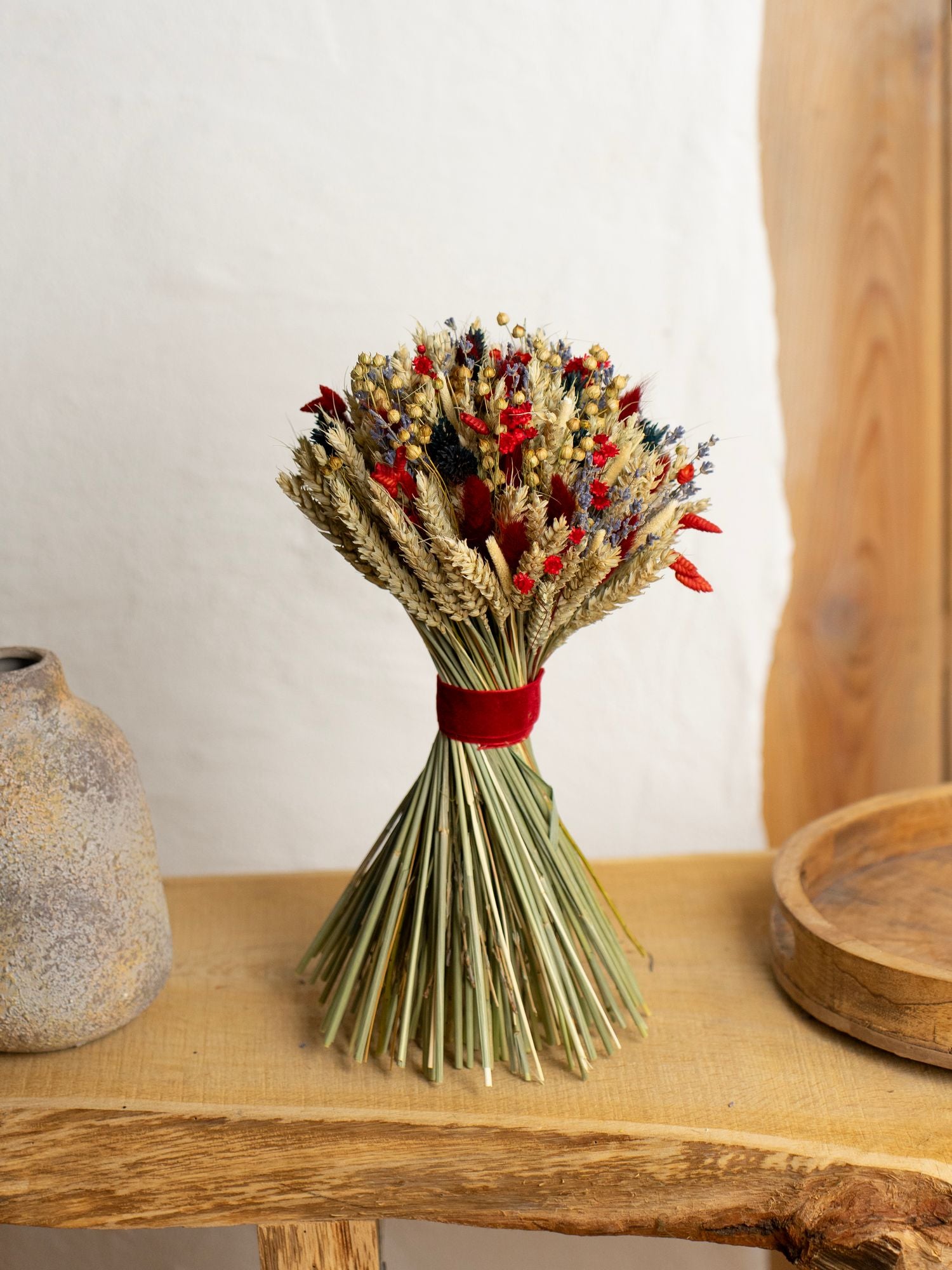 Колоритний сніп з червоною гліксією