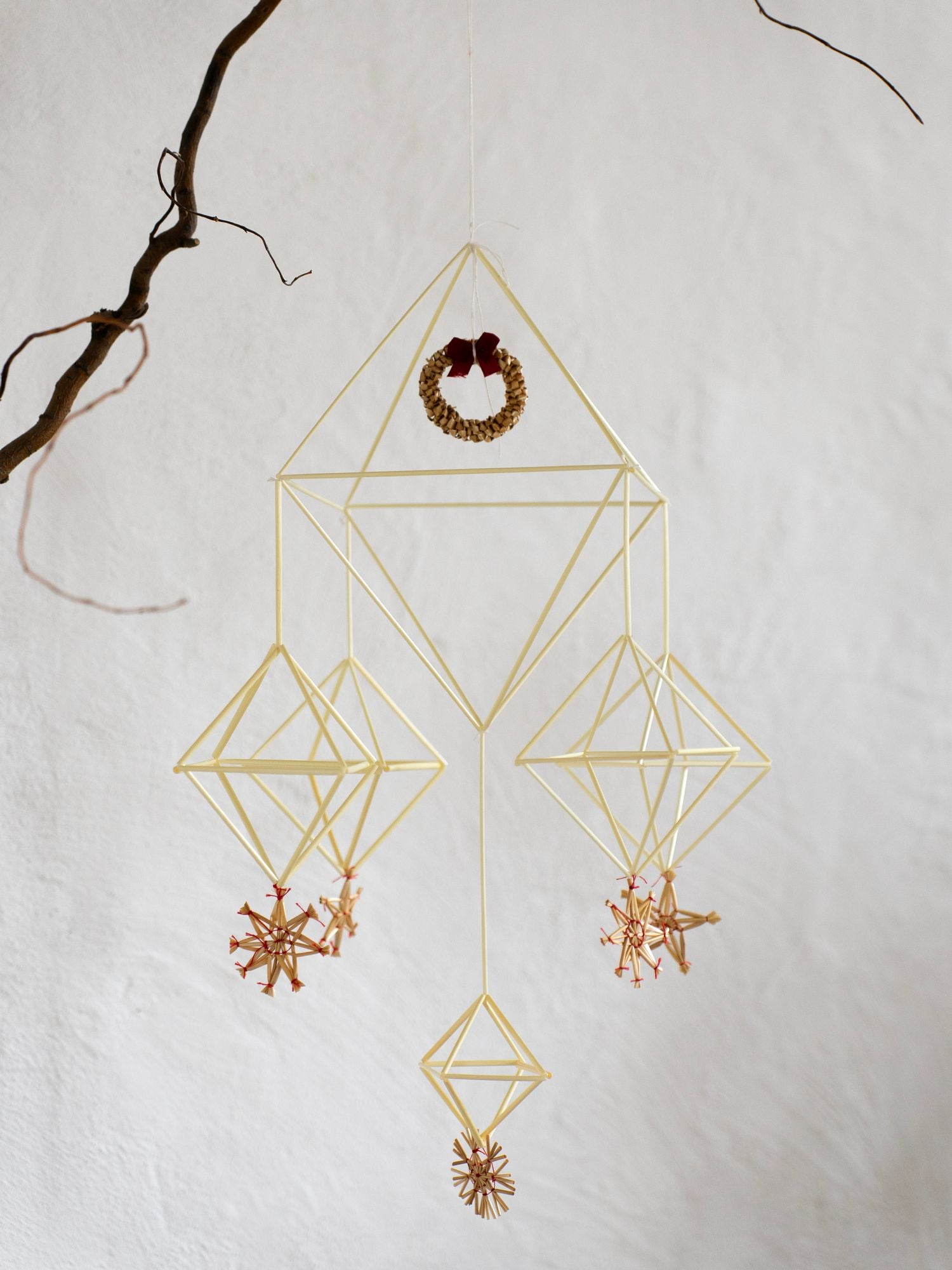 Різдвяний солом'яний павук