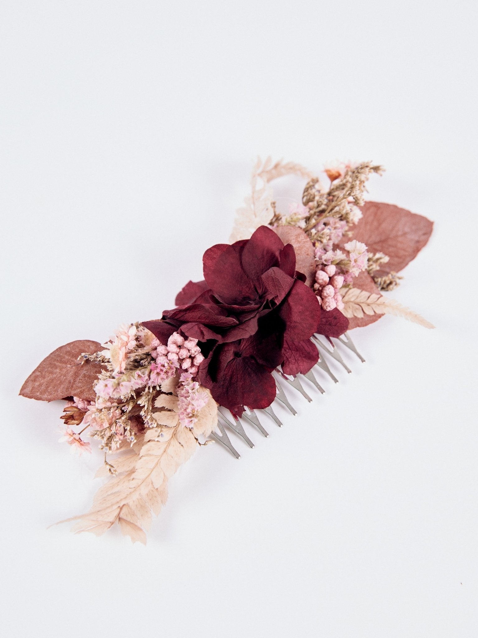 Гребінець для волосся пильно-рожевий - DecorFlowerBar