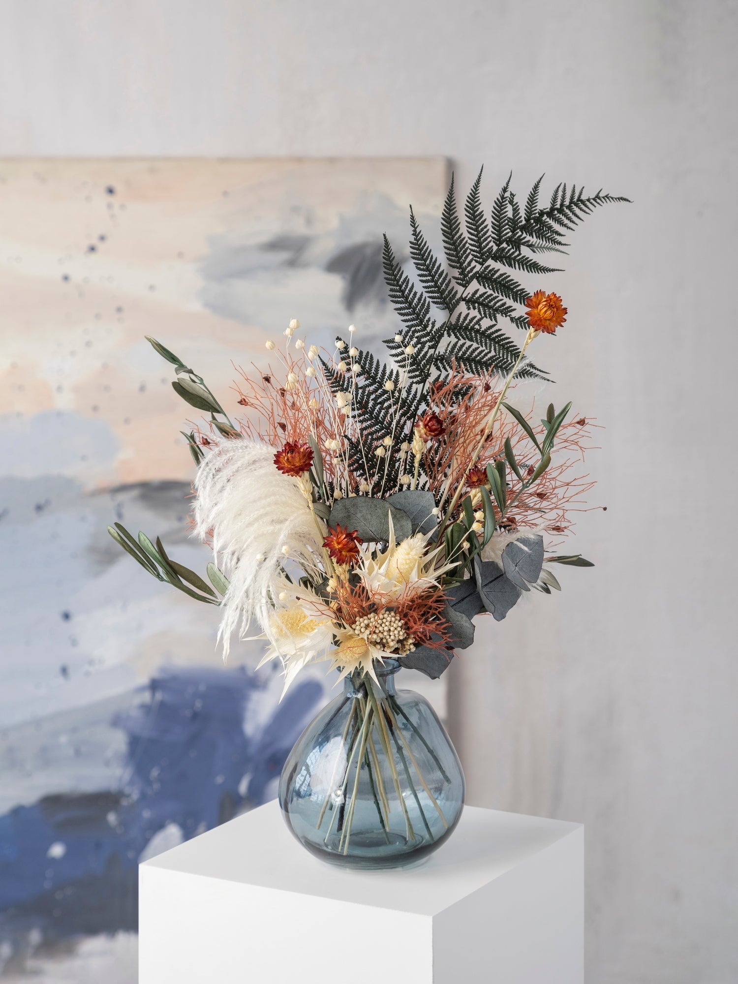 Інтер’єрний лісовий букет з папороттю - DecorFlowerBar