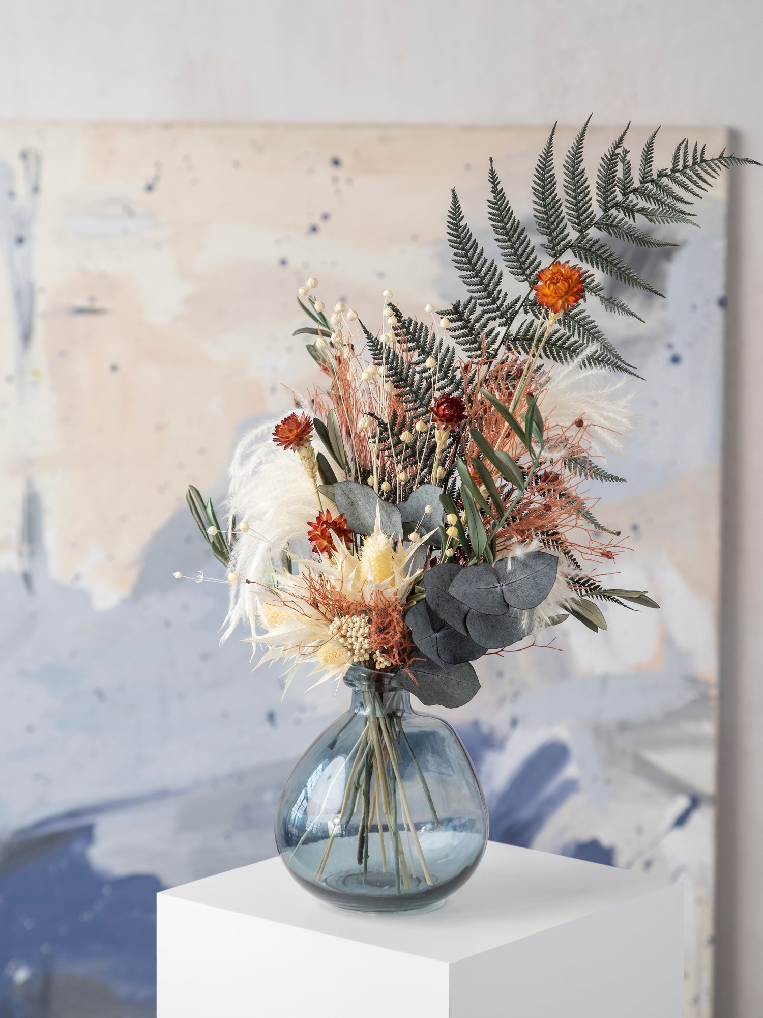 Інтер’єрний лісовий букет з папороттю - DecorFlowerBar