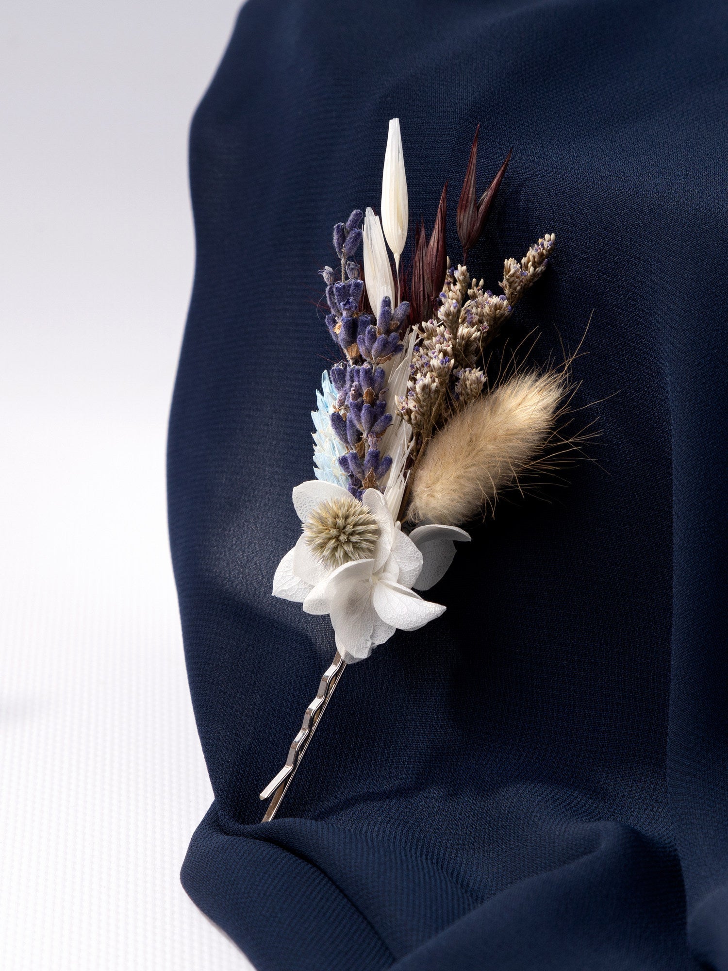 Весільні шпильки для волосся з лавандою - DecorFlowerBar
