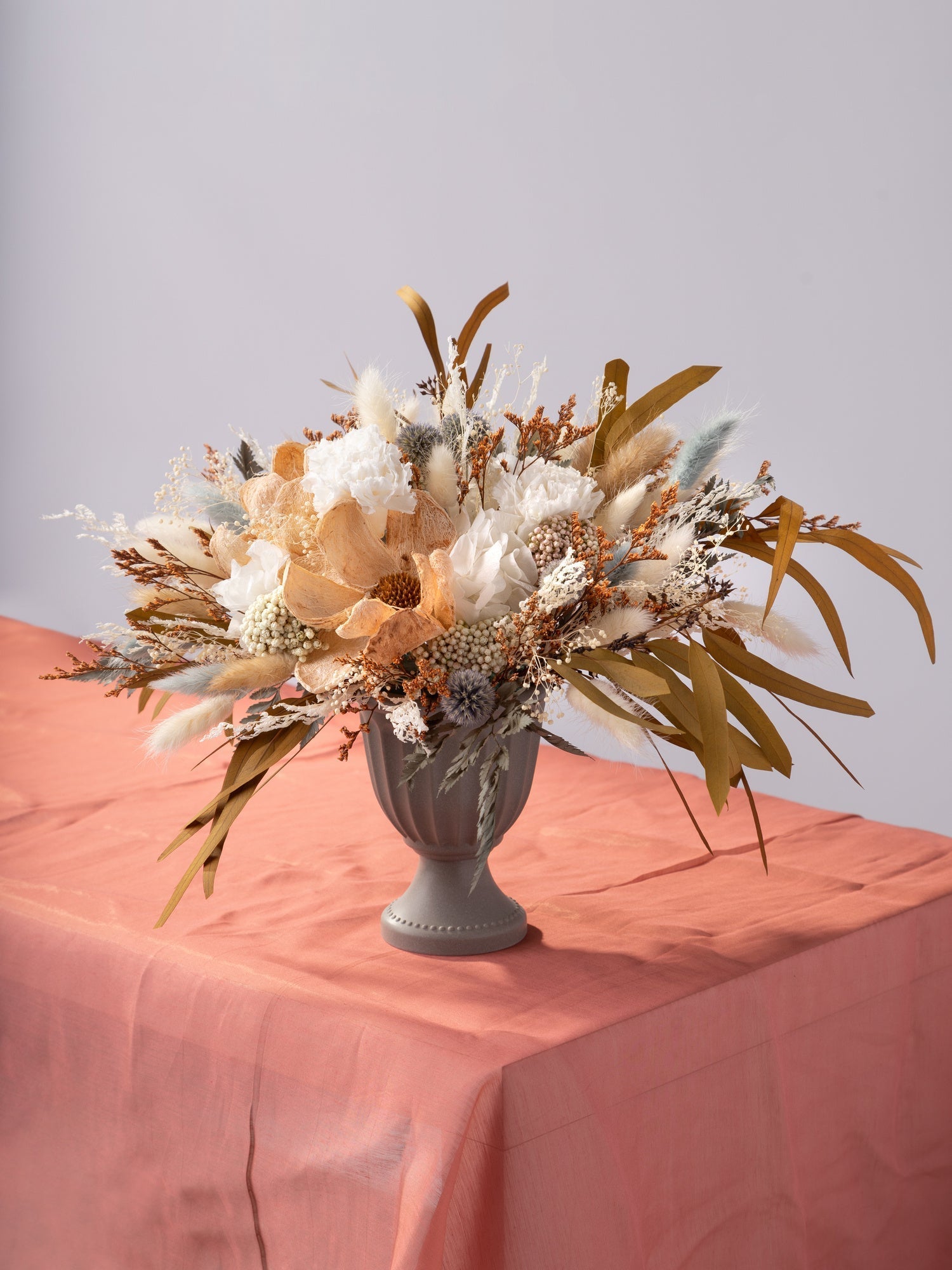 Весільний декор на стіл в оливкових кольорах - DecorFlowerBar