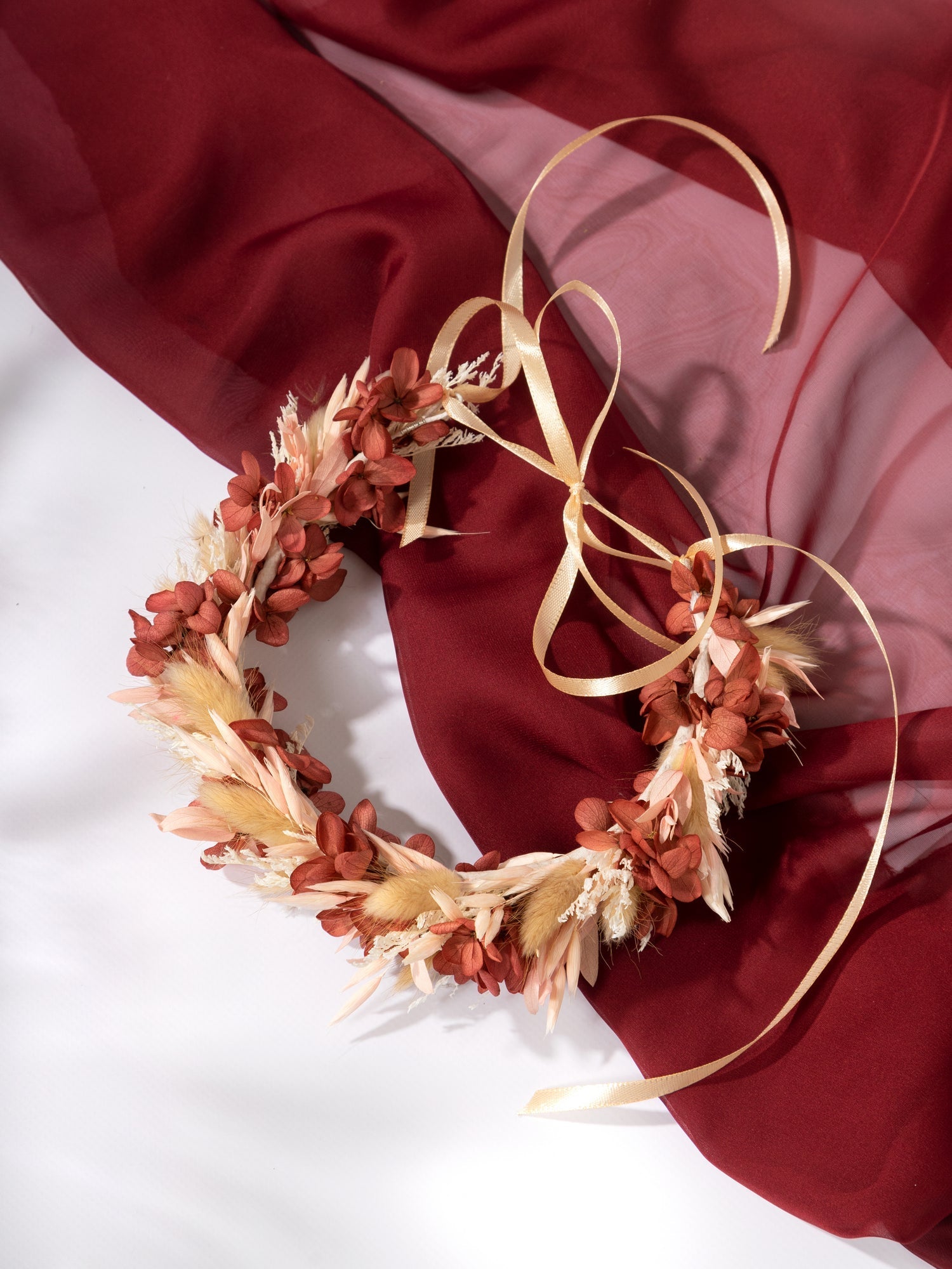 Весільний віночок на голову - DecorFlowerBar