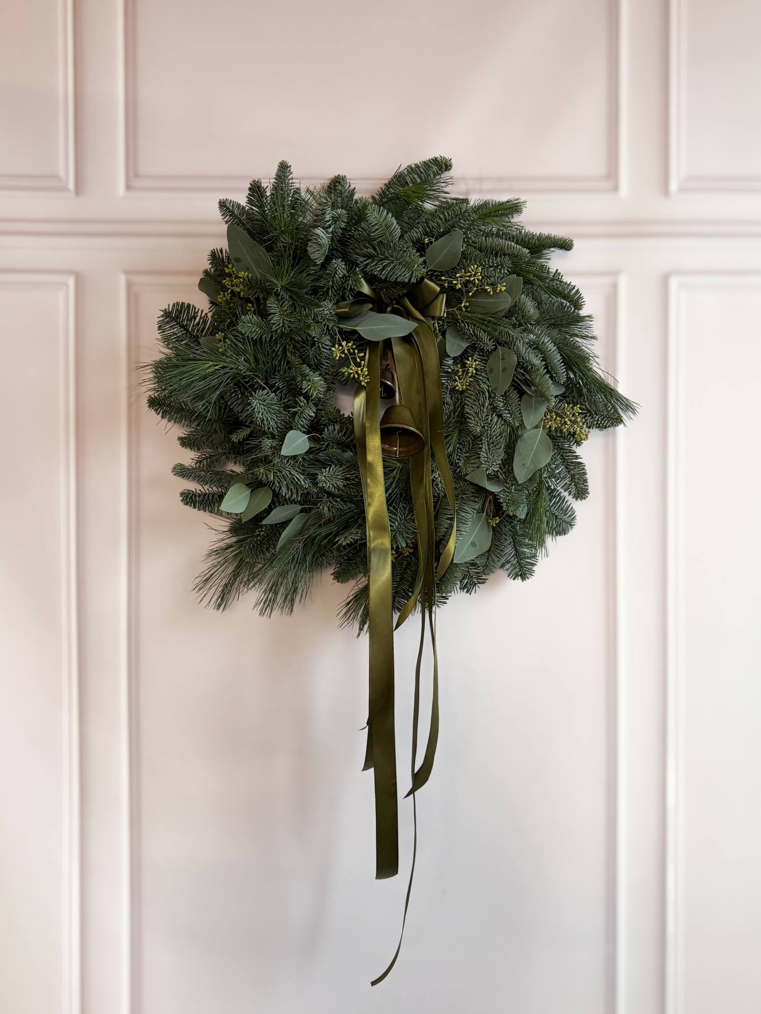 Різдвяний вінок з дзвіночками
