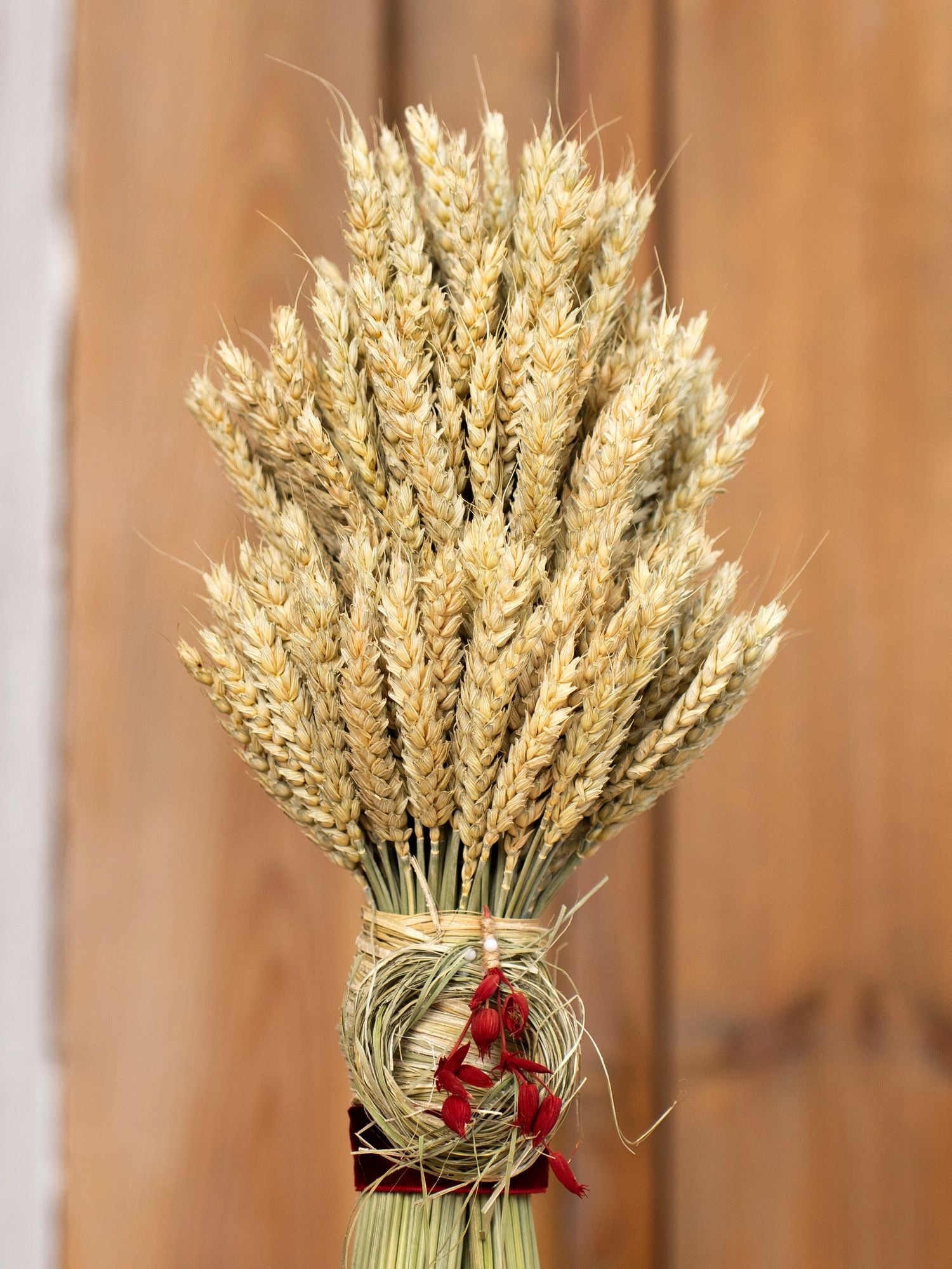 Класичний різдвяний дідух з рогозом